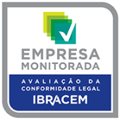 Empresa Monitorada. Selo de avaliação da conformidade legal - IBRACEM